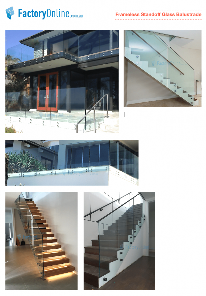 Side Mount Glass Balustrade Project